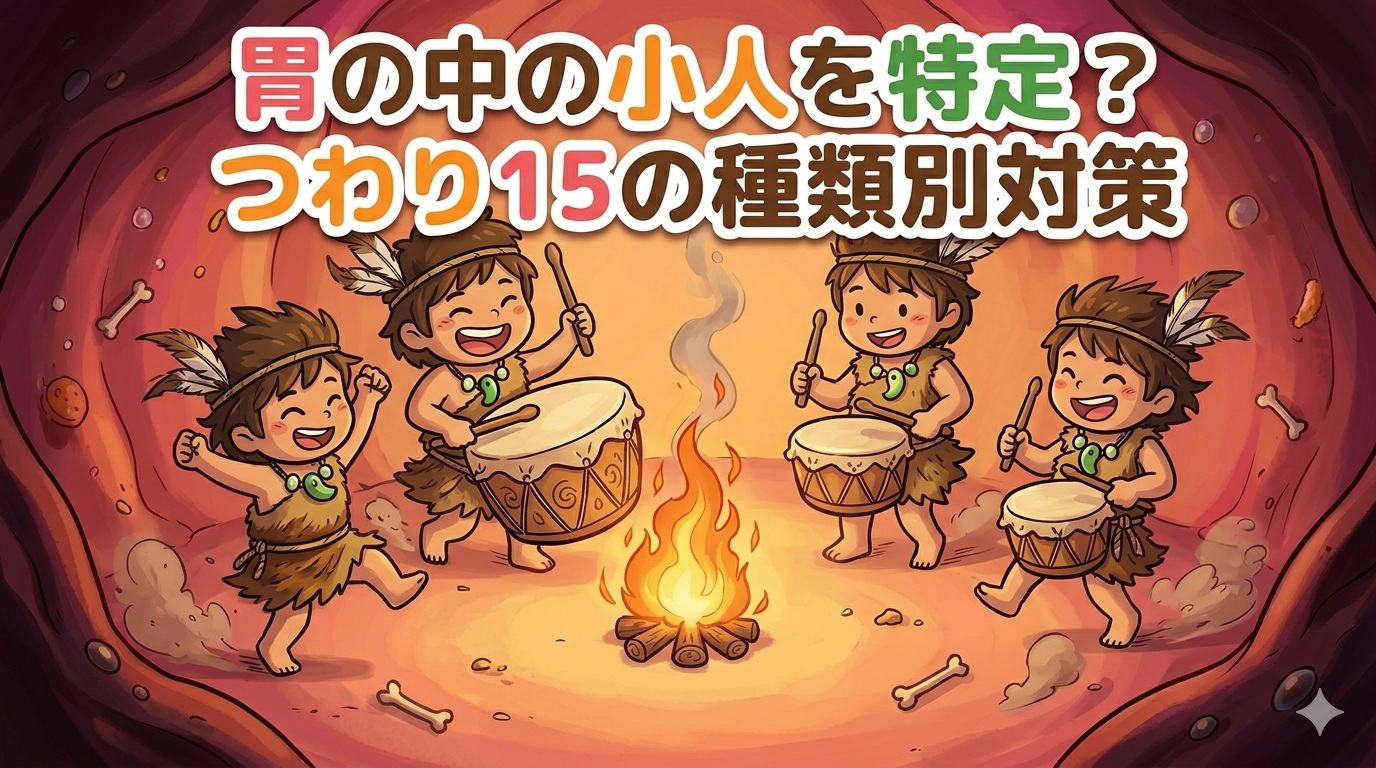 【チェックリスト付き】つわりの気持ち悪さ15種類の原因と対処法ドンドコ！ズクズク！胃の中の小人を鎮める1対策
